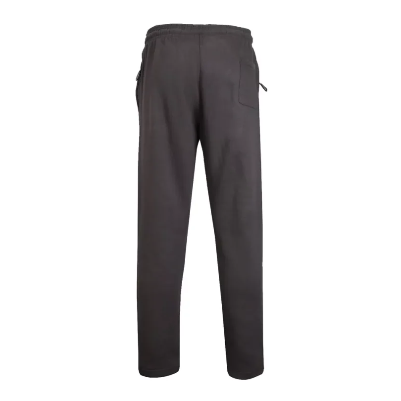 Mens Fleece Jogging Bottoms ZIP Pockets Pants Plain Open Hem Joggers Trouser - Image 27